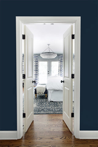 Calypso 6 Light Crystal Teardrop Bronze Chandelier