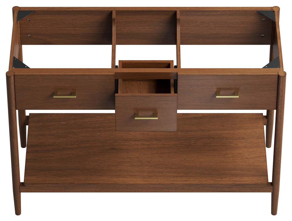 Zaire 48 Double Sink Compatible Bathroom Vanity Cabinet (Sink Basin Not Include