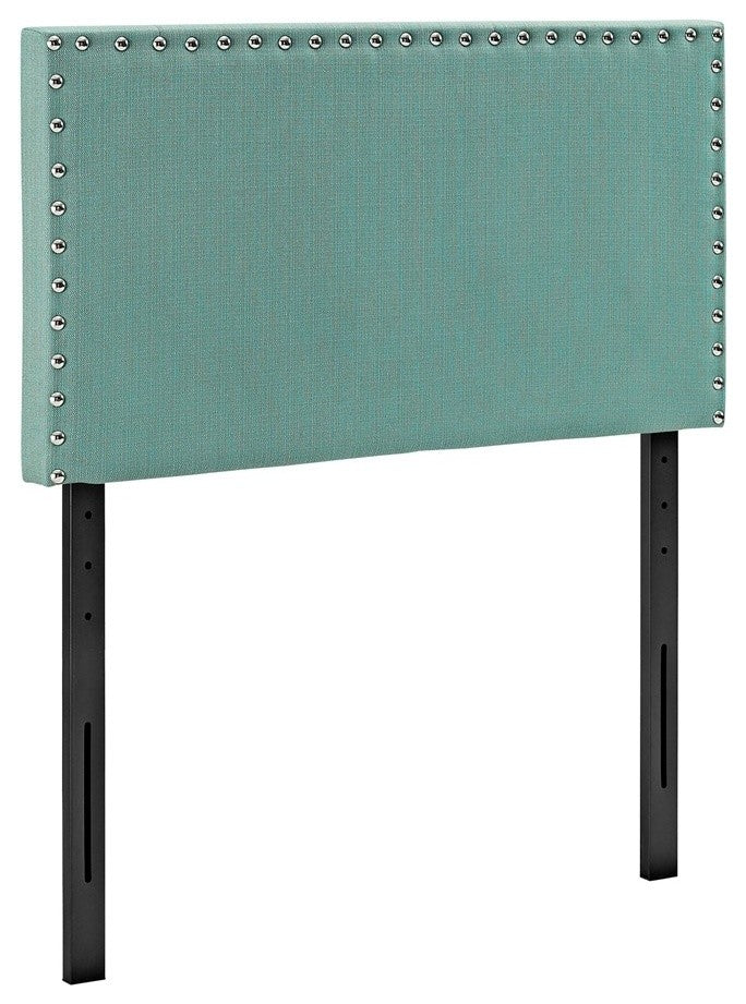 Phoebe Twin Upholstered Fabric Headboard