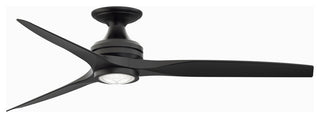 Fanimation Spitfire-KIT-60-LK-F Spitfire 60" 3 Blade Indoor / - Black / Black