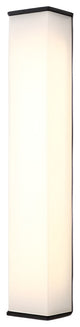 Creative Outdoor Vertical Glass Wall Sconce for Courtyard, Porch, Gold, W2.6xh15.0'', Cool Light