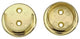 Nuk3y Heavy Duty Metal Pole Socket 1.5", Satin Nickel