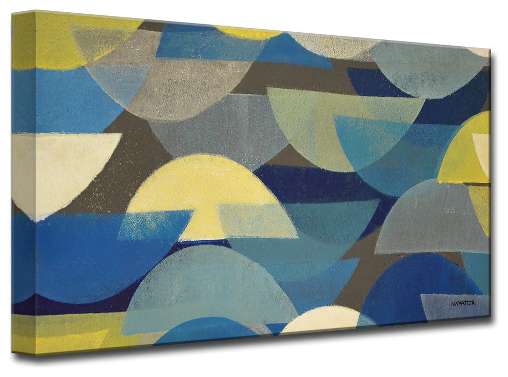 Canvas Art ''Night Travelers'' by Norman Wyatt, Jr., 20"x40 i