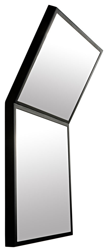 Lazo Mirror, Black Steel