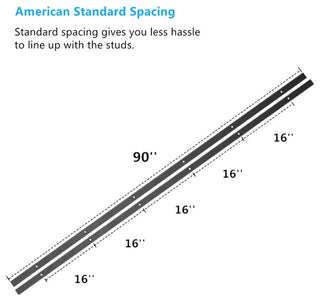 Sliding Barn Door Hardware Kit, Imperial Design, Single Door, 15'
