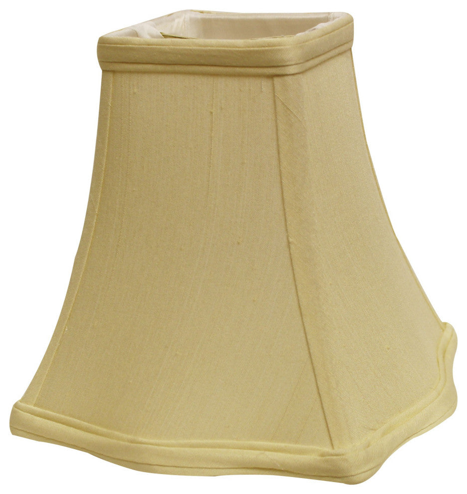 18" Antique White Premium Square Monay Shantung Lampshade