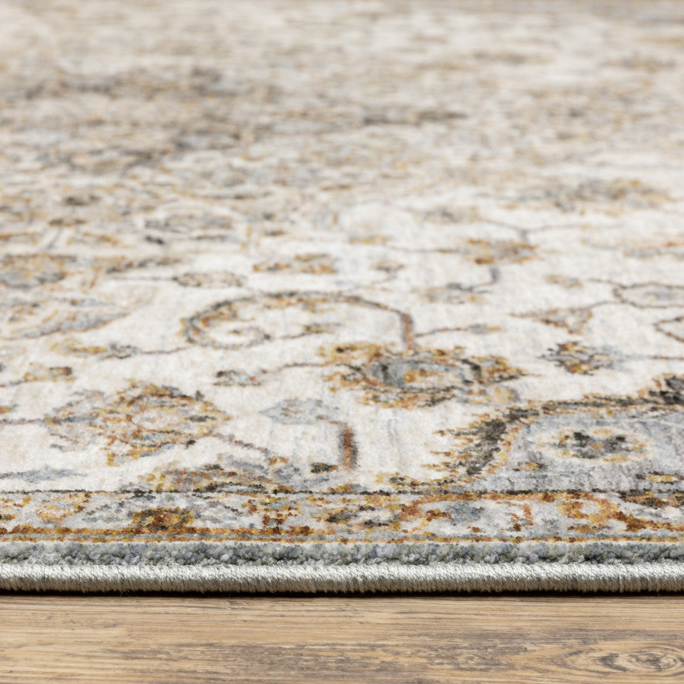 Oriental Weavers Maharaja Indoor Rug Ivory/ Blue 7'10" X 10'10"