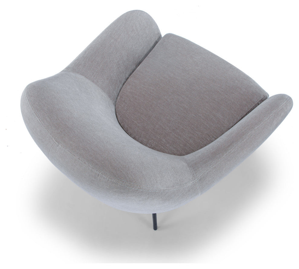 Metro, Zurich Accent Chair, Gray