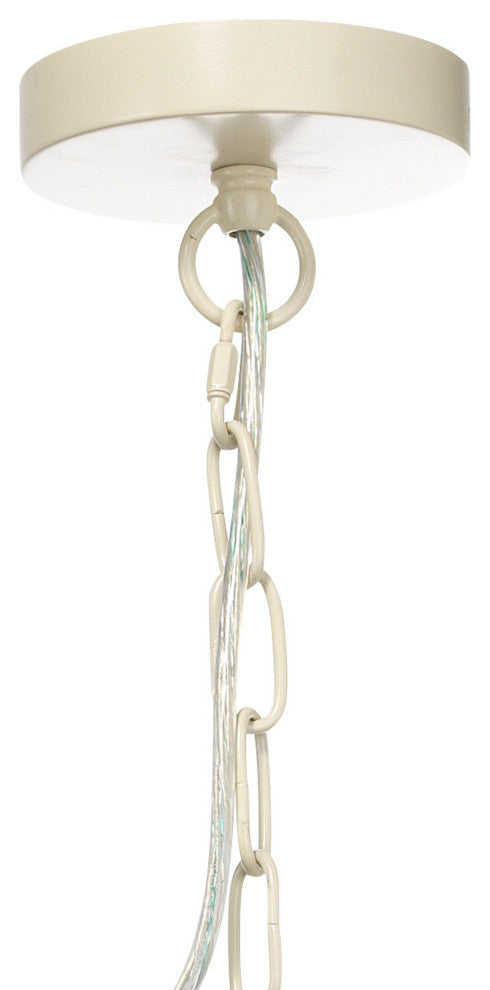 Concentric Rattan 2-Light Pendant