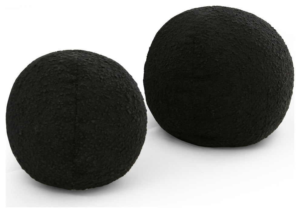 Balle Pillow-Knoll Onyx-Set of 2-12.5"