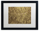 Cora Niele ''Sepia Leaf Texture'' Matted Framed Art