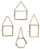 Set of Twelve Gold Metal Frames