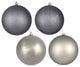 2.75" Limestone 4-Finish Orn Asst 20/Box
