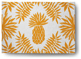 5' x 7' Pineapple Leaves Spring Chenille Indoor/Outdoor Rug
