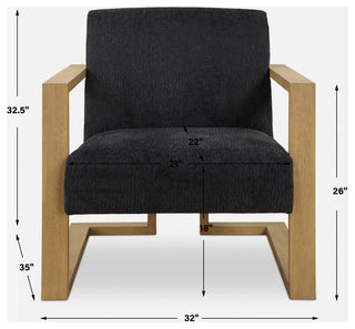 Uttermost Suspend Modern Accent Chair