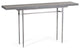Wick 60" Console Table, Sterling Finish, Maple Grey Accents