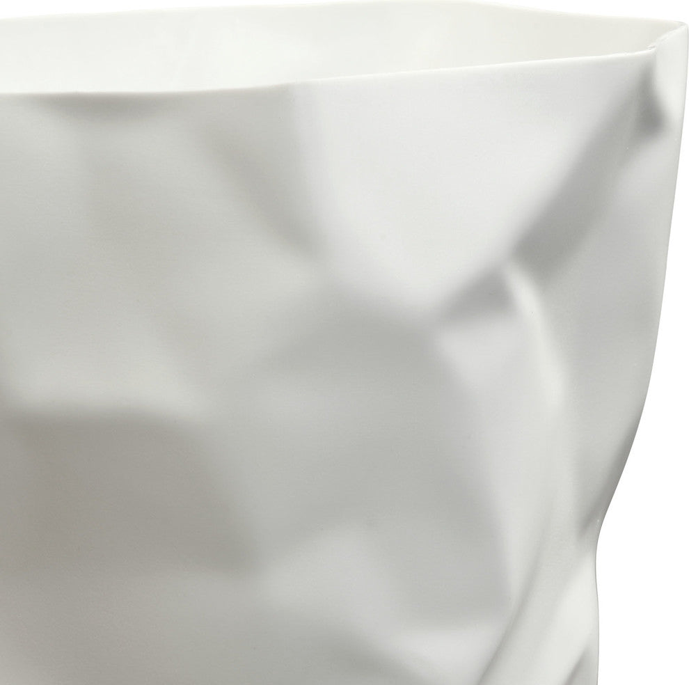 Modern Contemporary Living Room Trash Bin White