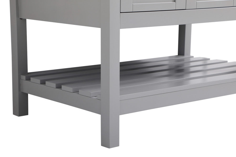 Tucker Grey 36" Single Sink Bathroom Vanity
