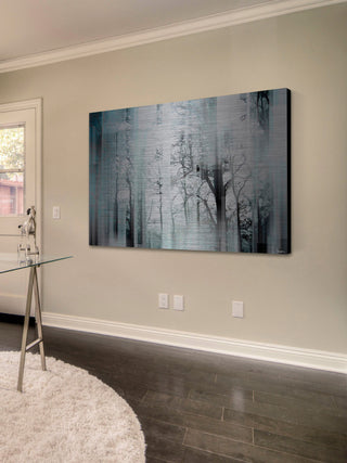 "Wild Trees" UV Ink Print on Brushed Aluminum, 60"x40"