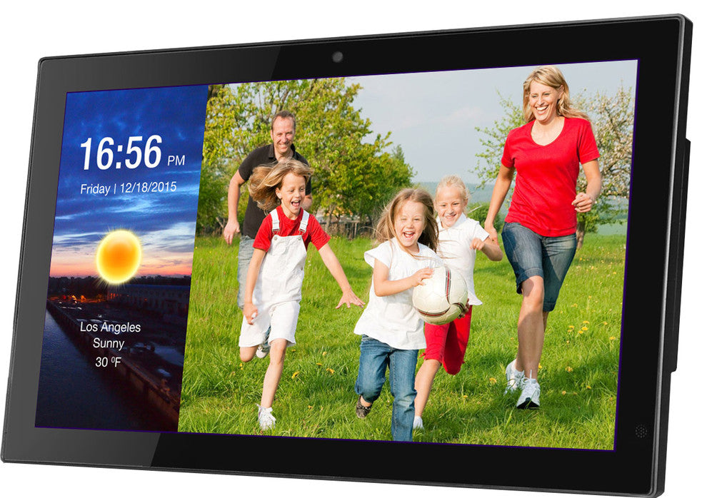 Cloud Digital Frame With Built-In Webcam, 14"