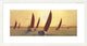 "Sailing Sailing" Framed Digital Print by Diane Romanello, 39x21"
