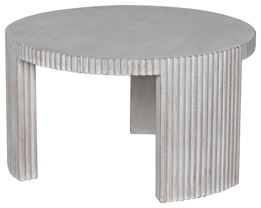 Jgor Side/Coffee Table, White Wash