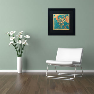 'Lovely Fruits IV' Matted Framed Canvas Art by Daphne Brissonnet