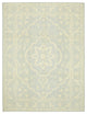 Rug N Carpet - Handmade Oriental 8' 10" x 11' 9" Wool Beige Oushak Rug