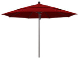 Fiberglass Umbrella Bronze, Jockey Red