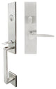 Toronto Lever, Mortise Entry Handleset, Left Hand Reverse, Satin Stainless Steel