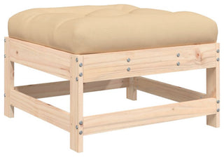 vidaXL Patio Lounge Set with Cushions Outdoor Conversation Set Solid Wood