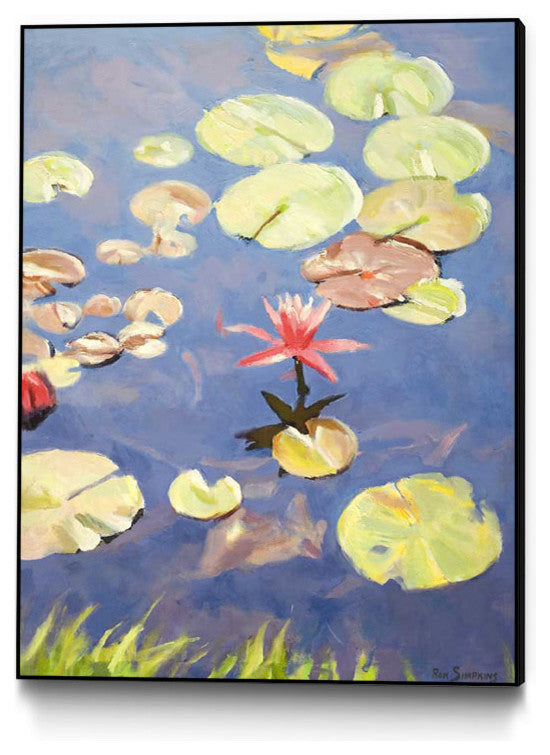 "Nature'S Beauty Is Simple" Art Block Framed Canvas, 14"x11"