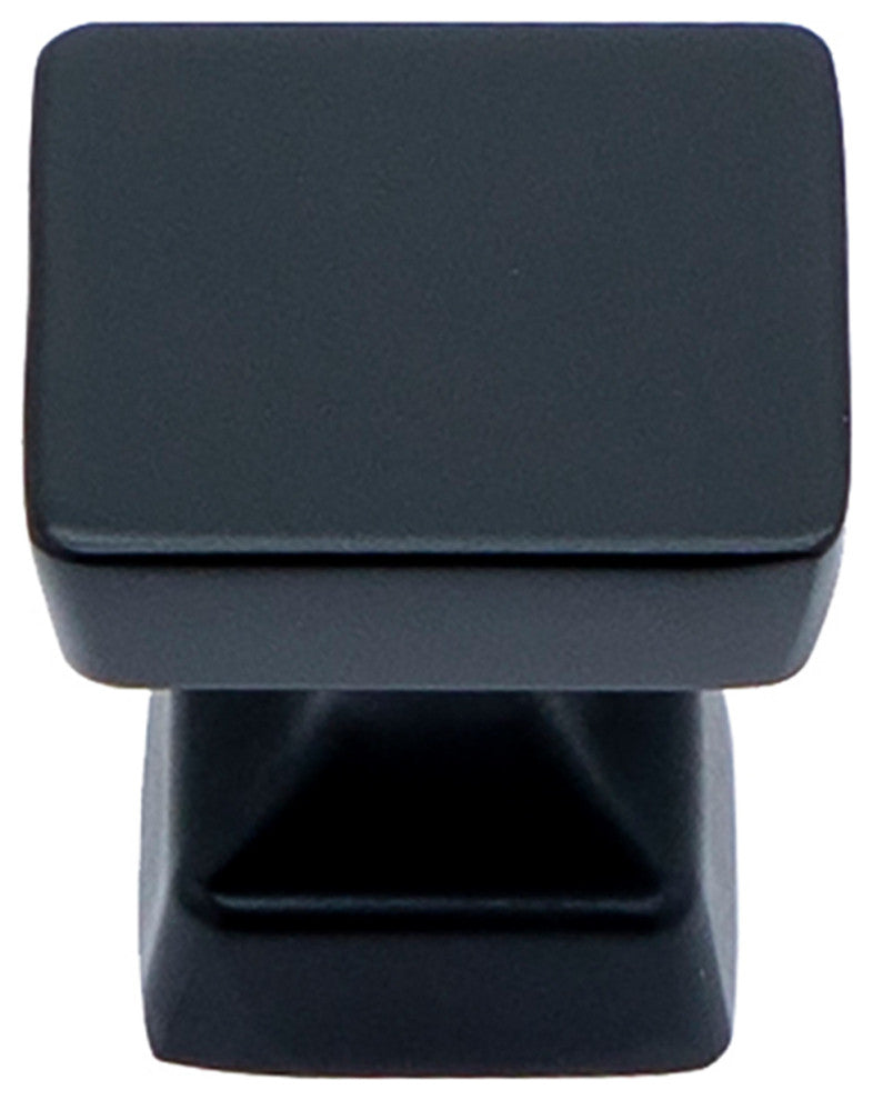 Utopia Alley Zinc Cabinet Pull/Knob, Matt Black, Knob, 1 Pack
