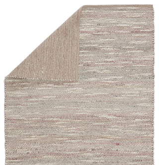 Jaipur Living Sanja Handmade Solid Area Rug, Pink/Cream, 5'x8'
