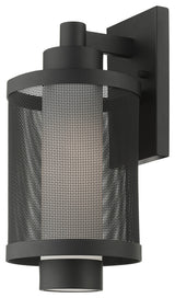 Livex Lighting Nottingham 1 Light Textured Black Medium Outdoor Wall Lantern