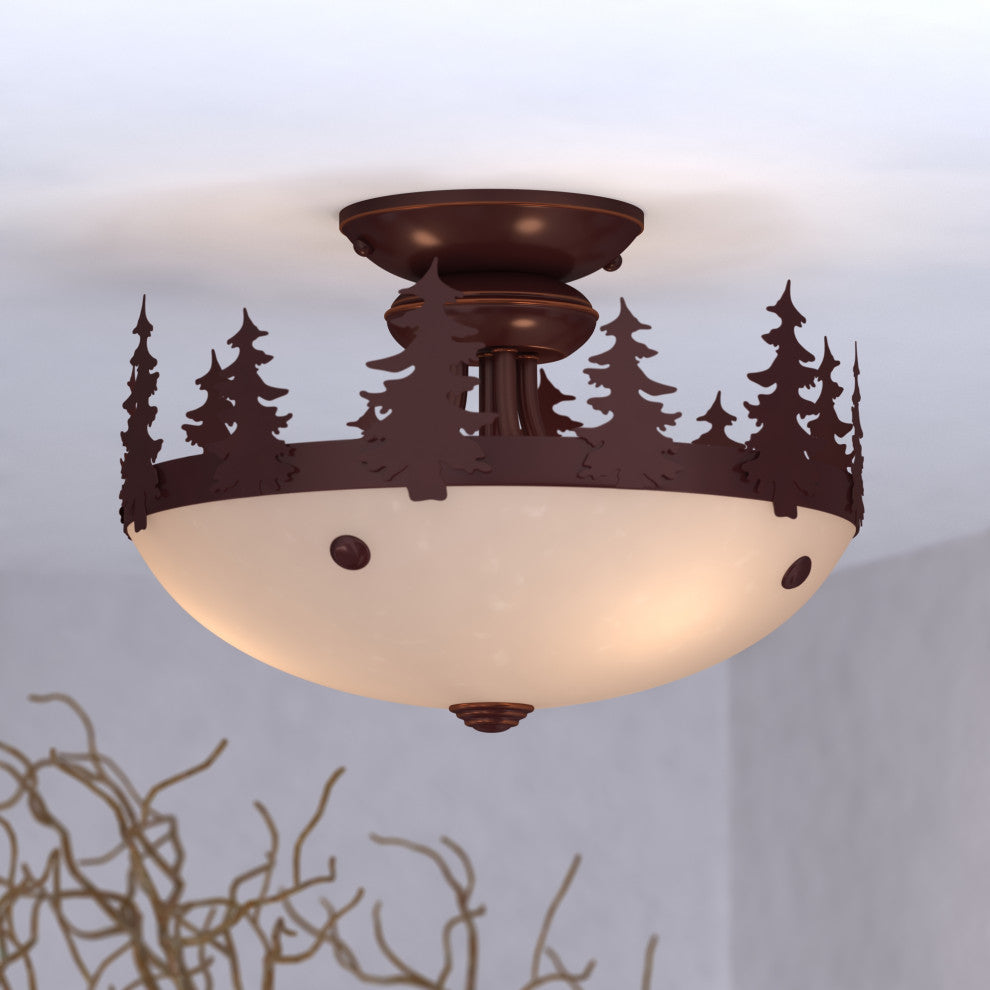 Yosemite 12" Light Kit, Dual Mount Burnished Bronze