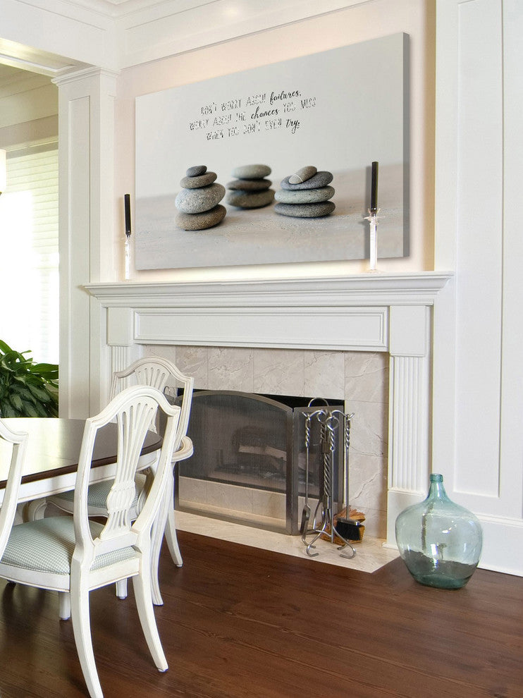 Marmont Hill, "Balancing Rocks" by Sylvia Cook Painting on Wrapped Canvas, 30x20