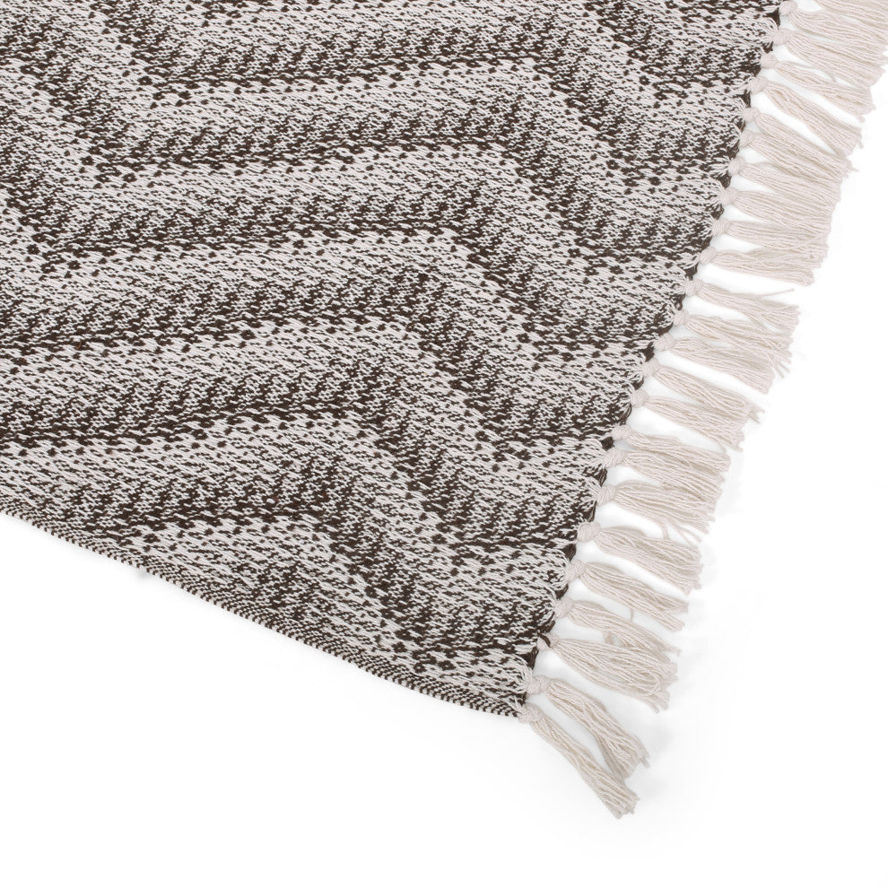 Keenan Hand-Loomed Boho Throw Blanket
