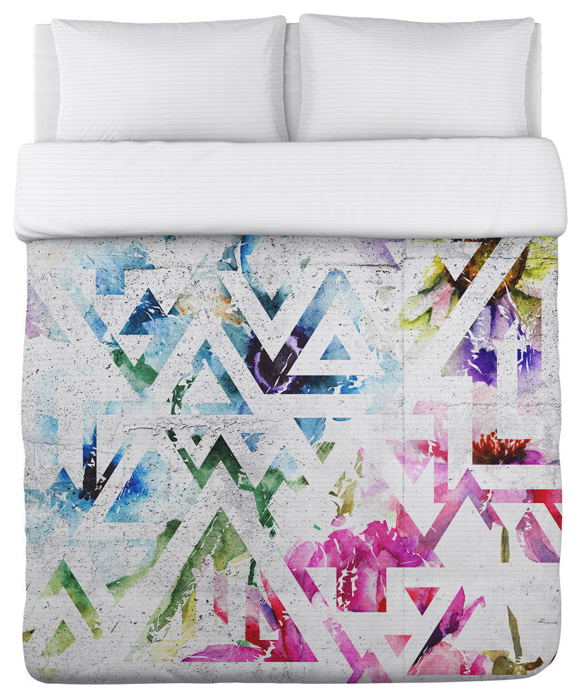 Garden State, Multi Lightweight Full Queen Duvet Cover