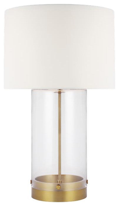 Generation Lighting, CT1001BBS1, Table Lamp, Burnished Brass