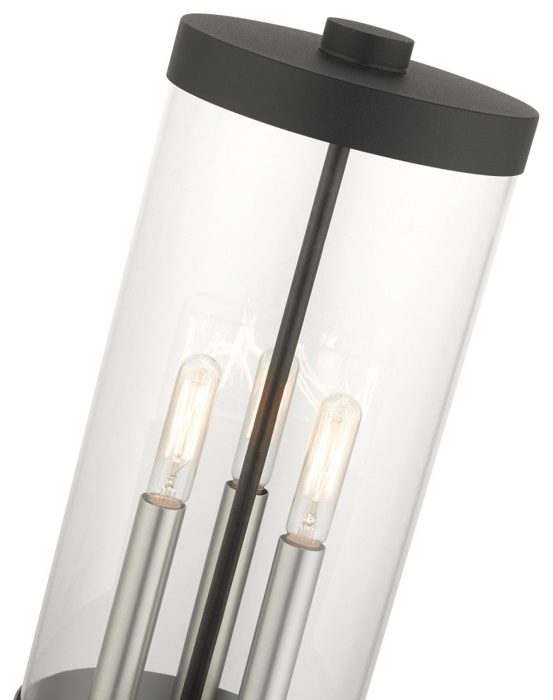 Textured Black Nautical, Moder, Industrial, Urban Outdoor Post Top Lantern