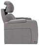 Seatcraft Kodiak Home Theater Seating, Light Gray, Row of 1
