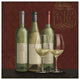 "Bistro Paris White Wine v.2" Digital Paper Print by Janelle Penner, 38"x38"