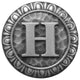 Initial A Knob Antique Brass, Antique Pewter, H