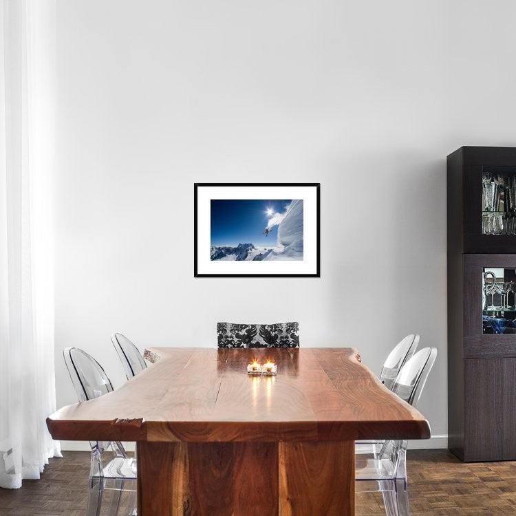 "Higher" Framed Digital Print by Tristan Shu, 30x22"