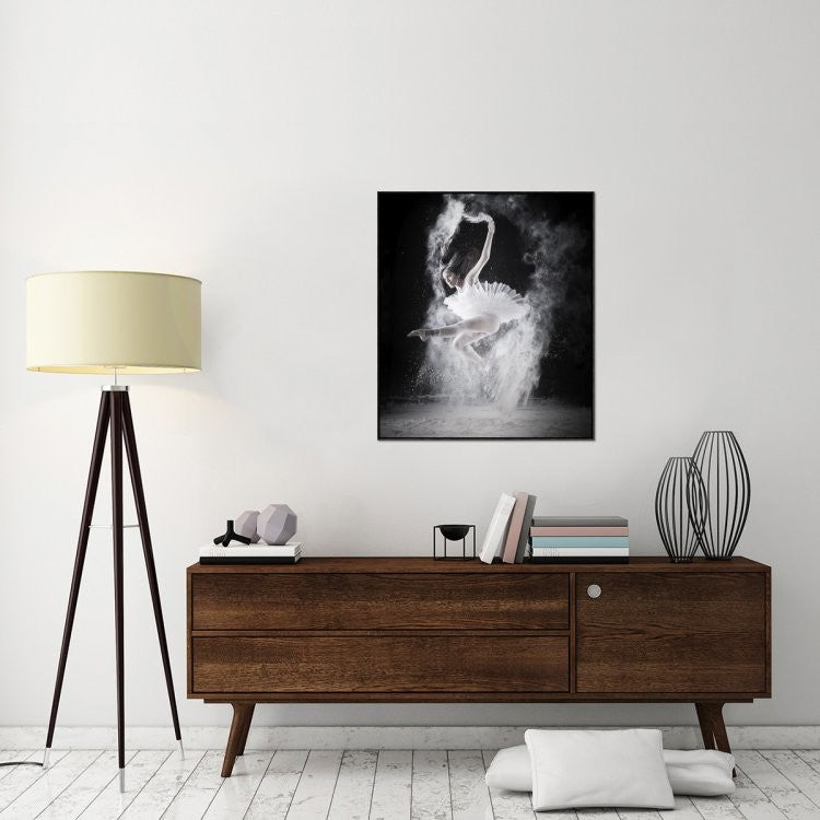 "F L Y" Framed Canvas Giclee by Yudhistira Yogasara, 32x37"