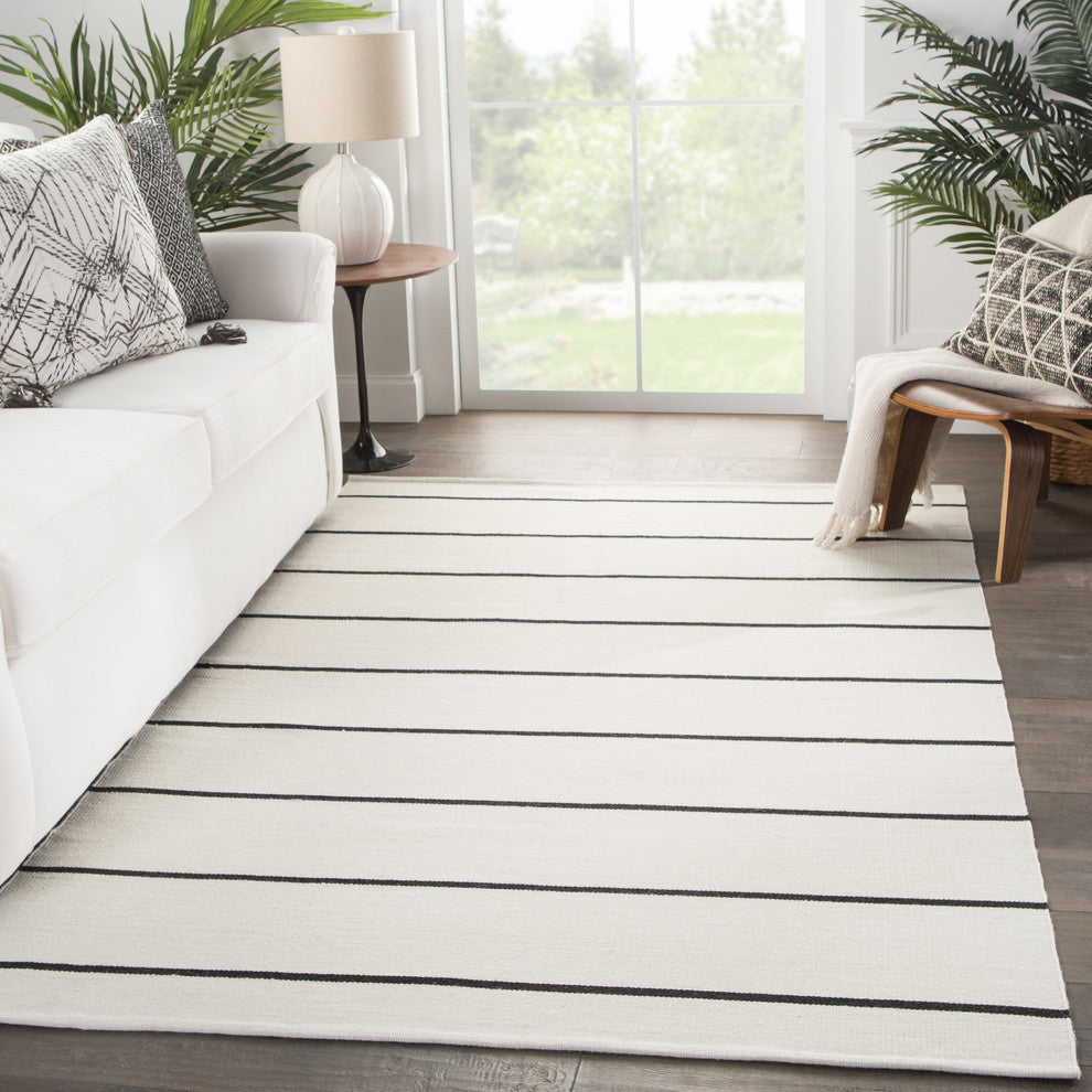 Jaipur Living Corbina Stripes Ivory Rug, 8'10"x11'9"