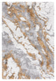 Safavieh Horizon Shag Hzn890D, Shag Rug, Gray and Gold, 5'3"x7'7"
