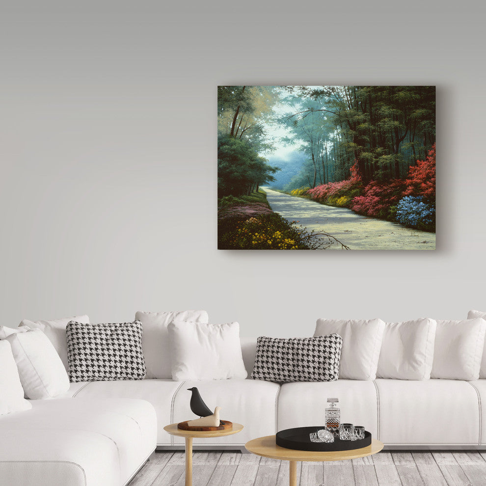 "Garden Path" by Anthony Casay, Canvas Art, 19"x14"