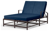 La Jolla Adjustable Lounger Spectrum Indigo Double Outdoor Chaise